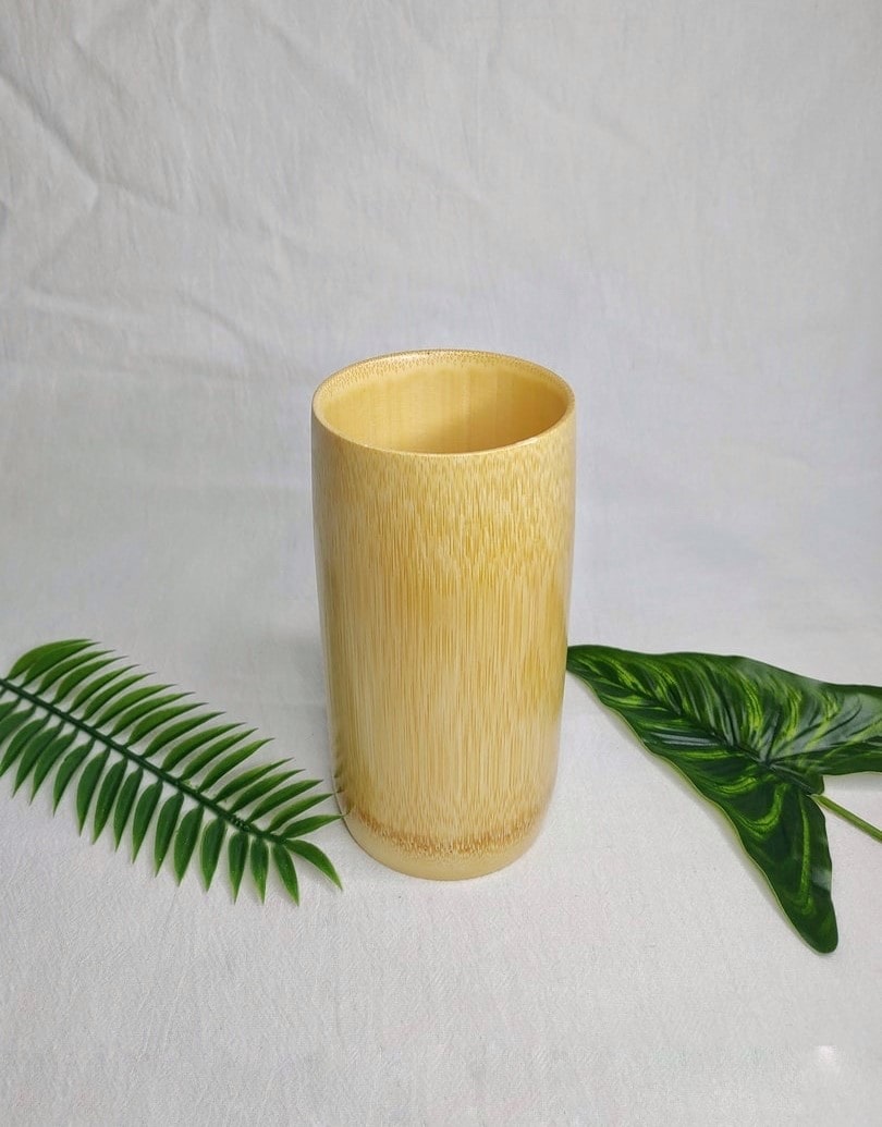 Natural Bamboo Wood Drinking Cup, Eco-Friendly Bamboo Coffee Cup - AhaBamboo